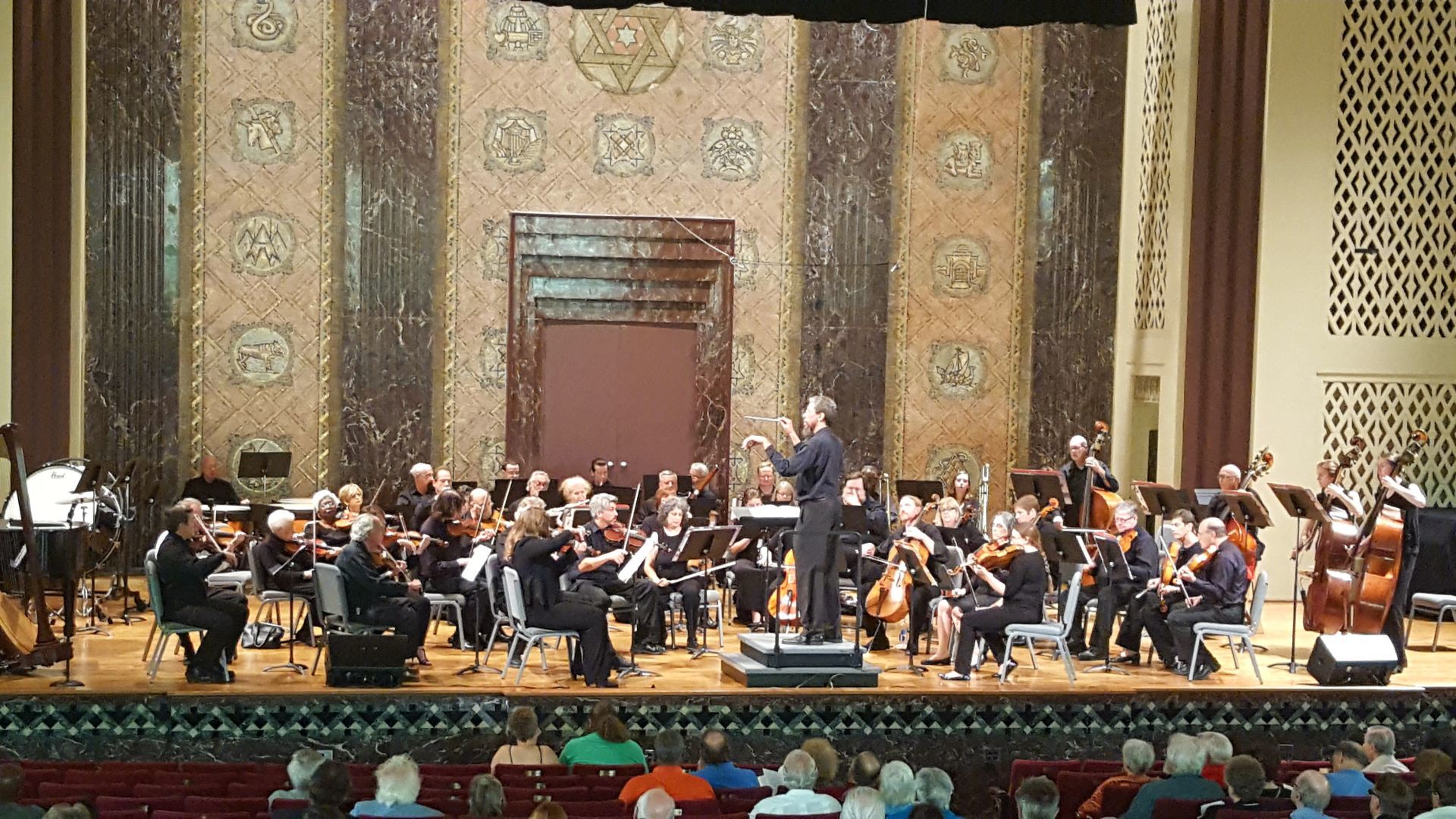 Leon Burke, III, and the University City Symphony Orchestra